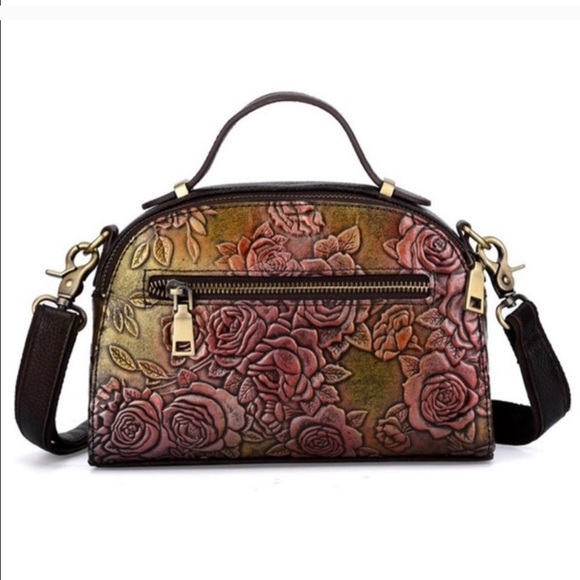 GOLDEN FLORAL BAG - Picture 2 of 12